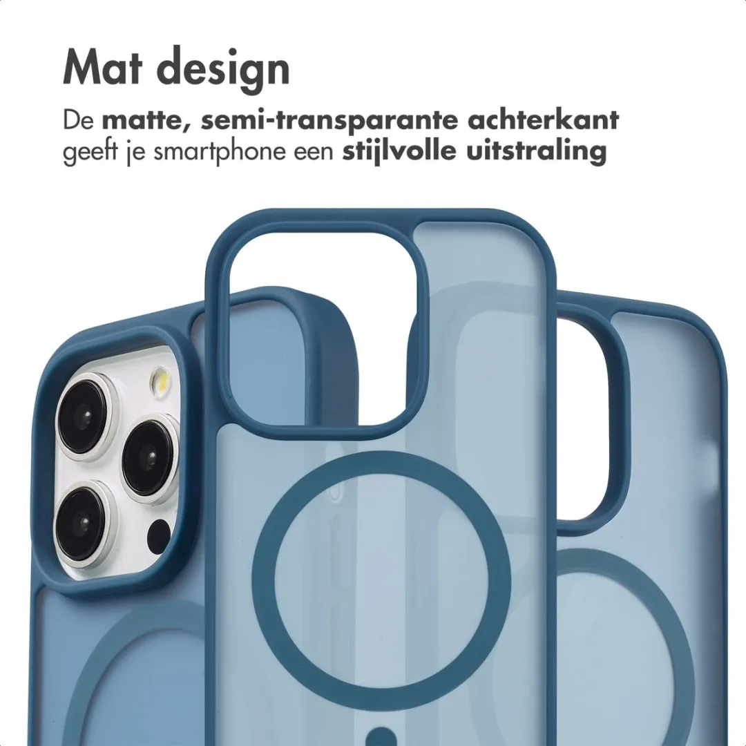 Imoshion Hoesje iPhone 14 Pro MagSafe - Donkerblauw