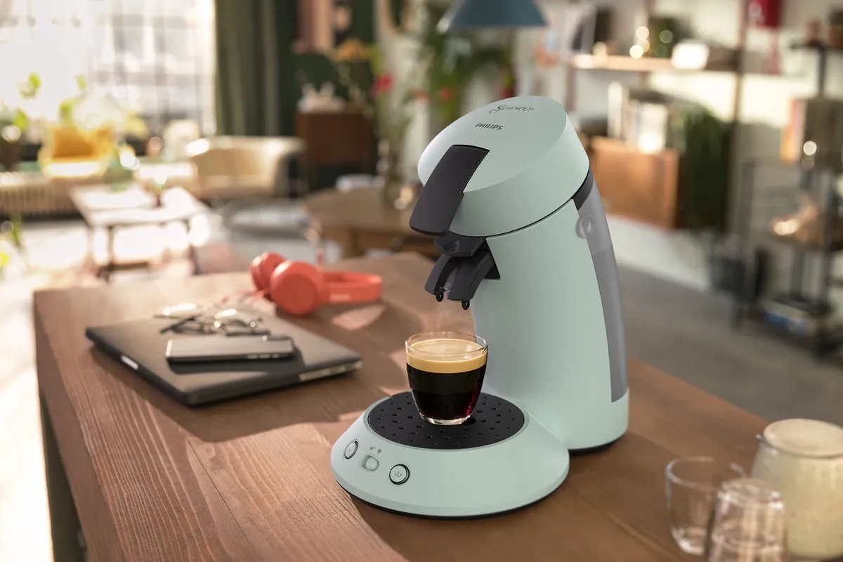 Philips Senseo Original Plus CSA210/20 Koffiepadmachine - Mintgroen