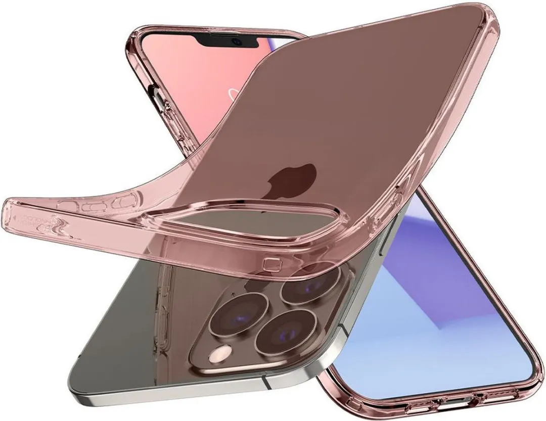 Spigen Crystal Flex Hoesje iPhone 13 Pro - Roze