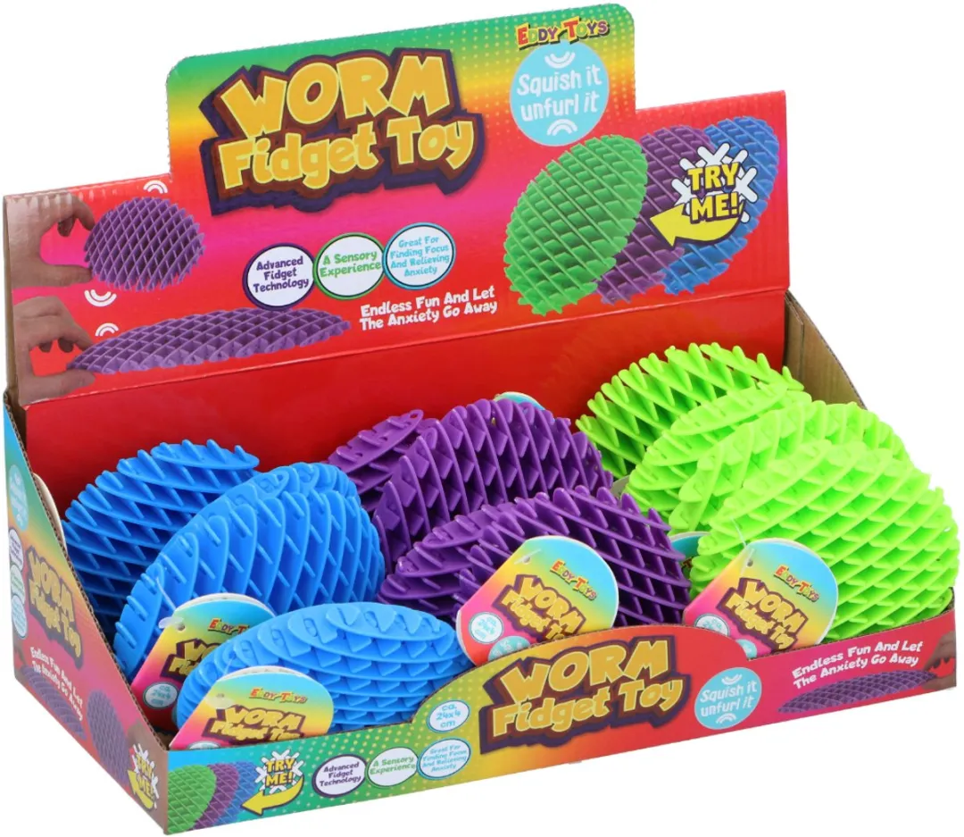 Eddy Toys Worm Fidget Toy 24x4cm