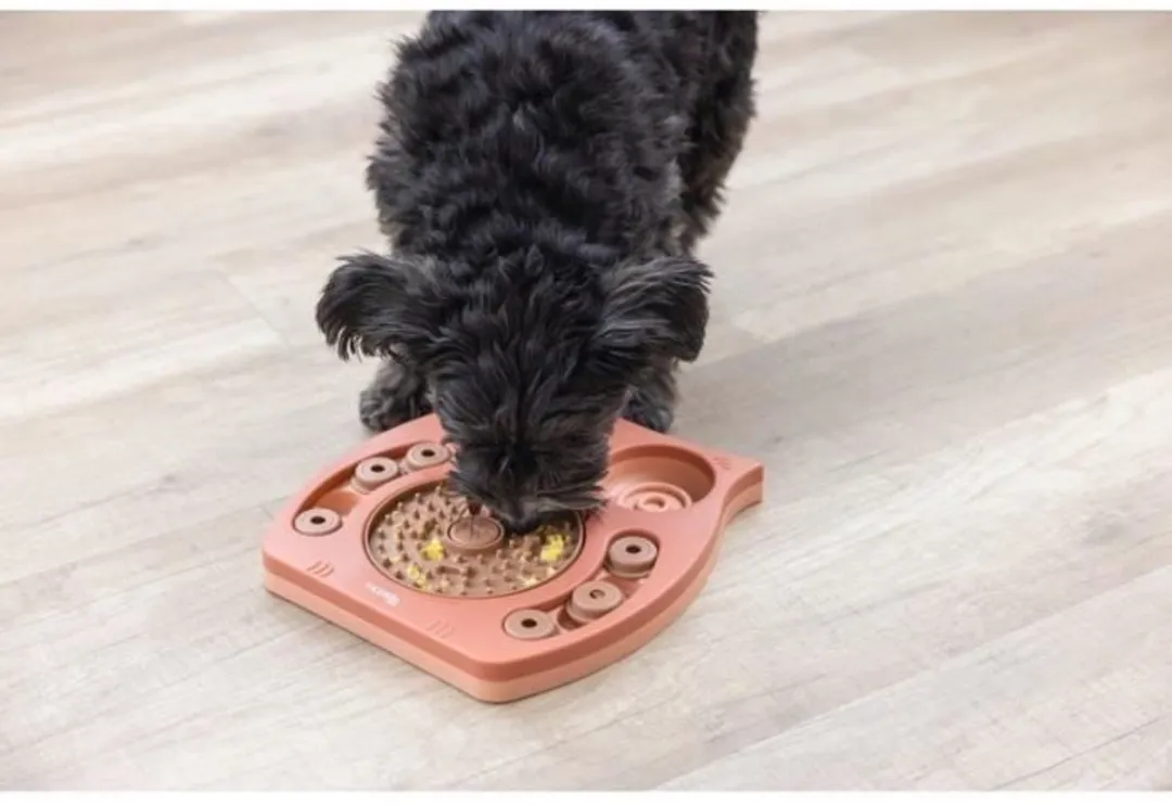 Denkspel/leerspel - KERBL - Owl - 30 x 28 cm - Zalmkleurig en bruin