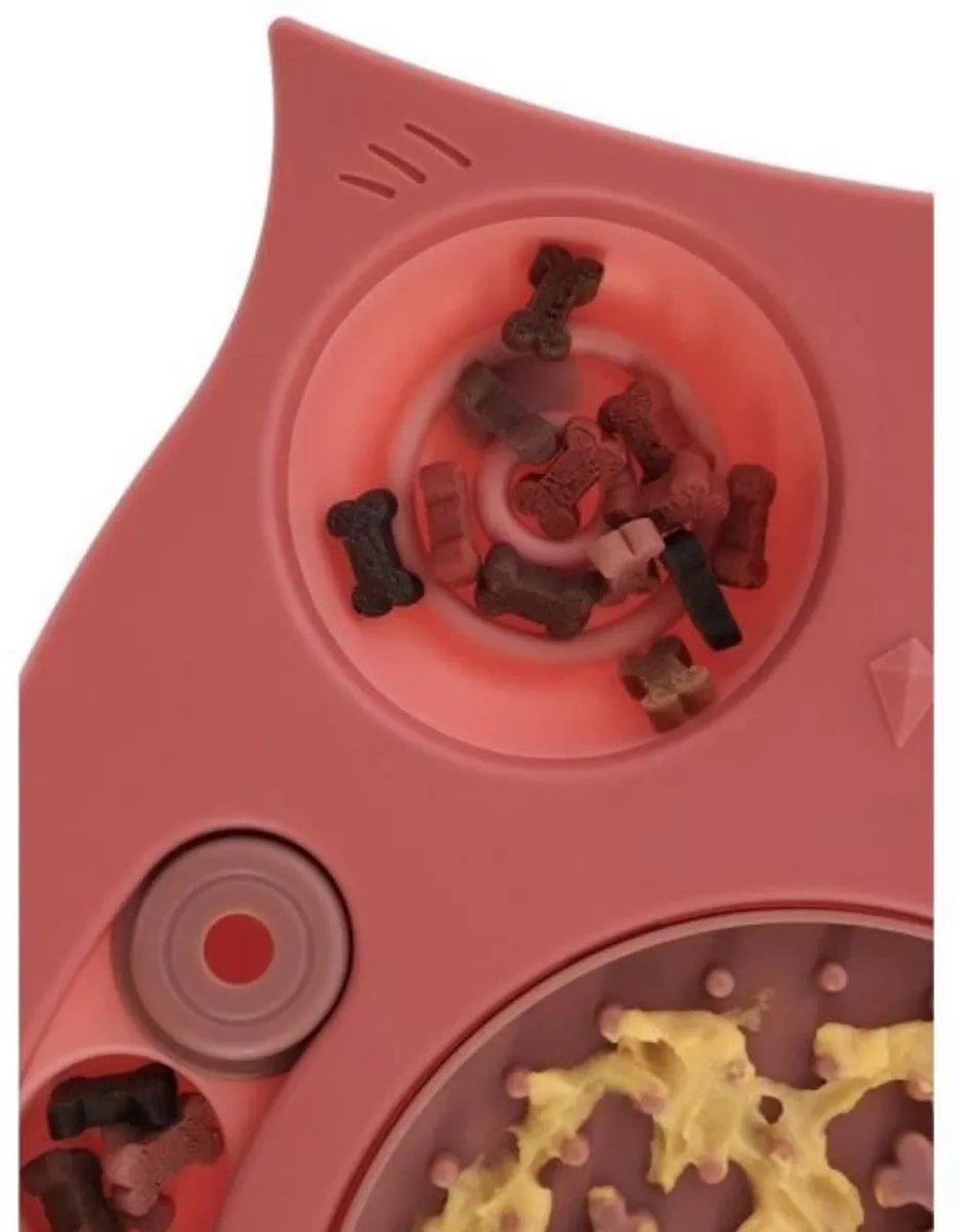 Denkspel/leerspel - KERBL - Owl - 30 x 28 cm - Zalmkleurig en bruin