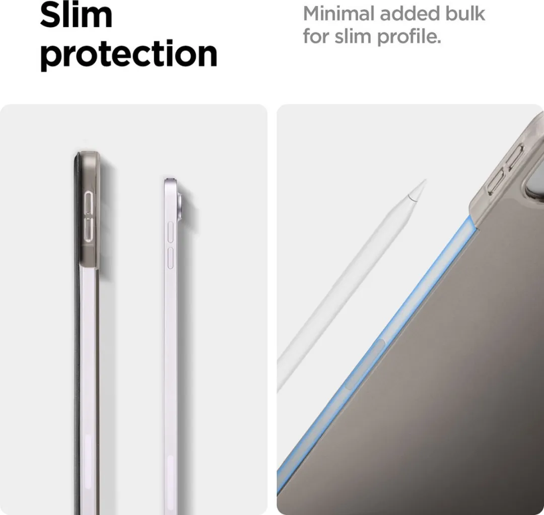 Spigen Smart Fold ACS07676 Hoes iPad Air 13 (2024) - Zwart