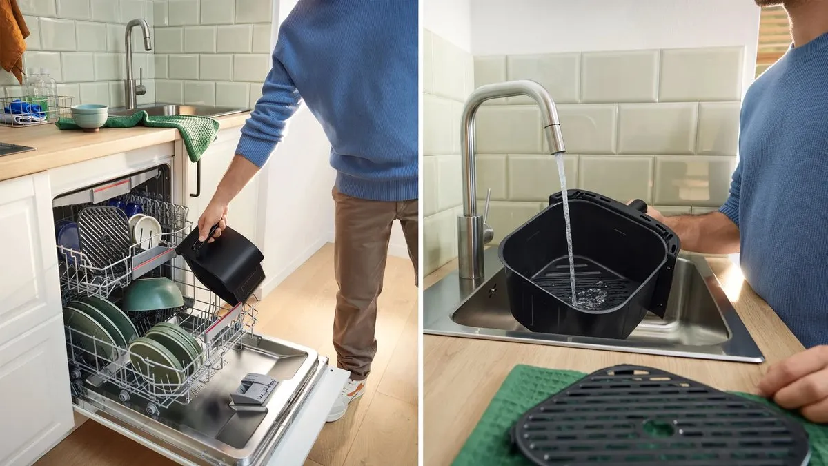 Bosch Serie 4 MAF462B1 Heteluchtfriteuse 2050W - 6,1L - Zwart