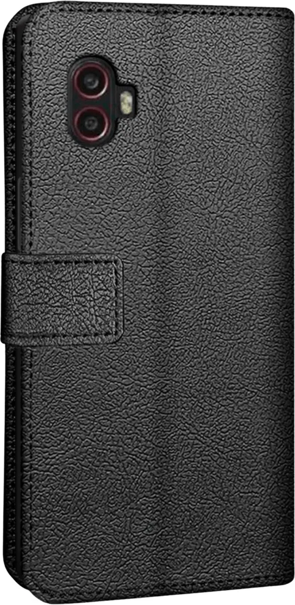 Just in Case Samsung Galaxy Xcover 6 Pro Bookcase Hoesje - 4 Pasjes - Zwart