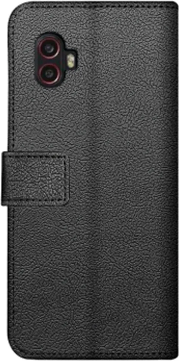 Just in Case Samsung Galaxy Xcover 6 Pro Bookcase Hoesje - 4 Pasjes - Zwart