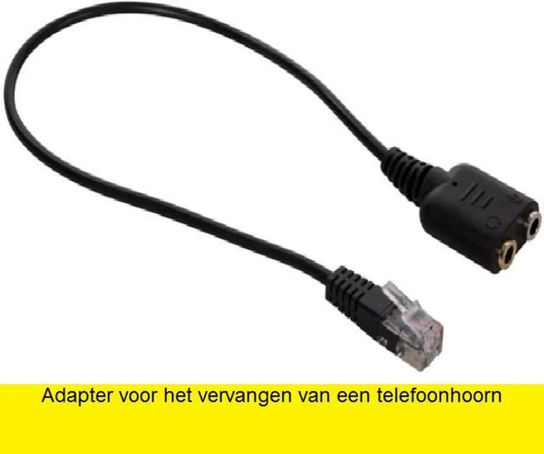 Velleman Koptelefoon 3.5mm Jack - Zwart