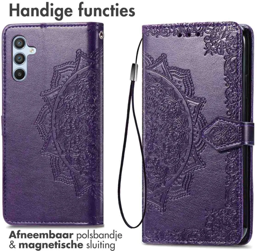 Imoshion Hoesje Samsung Galaxy A26 - 3 Pasjes - Paars