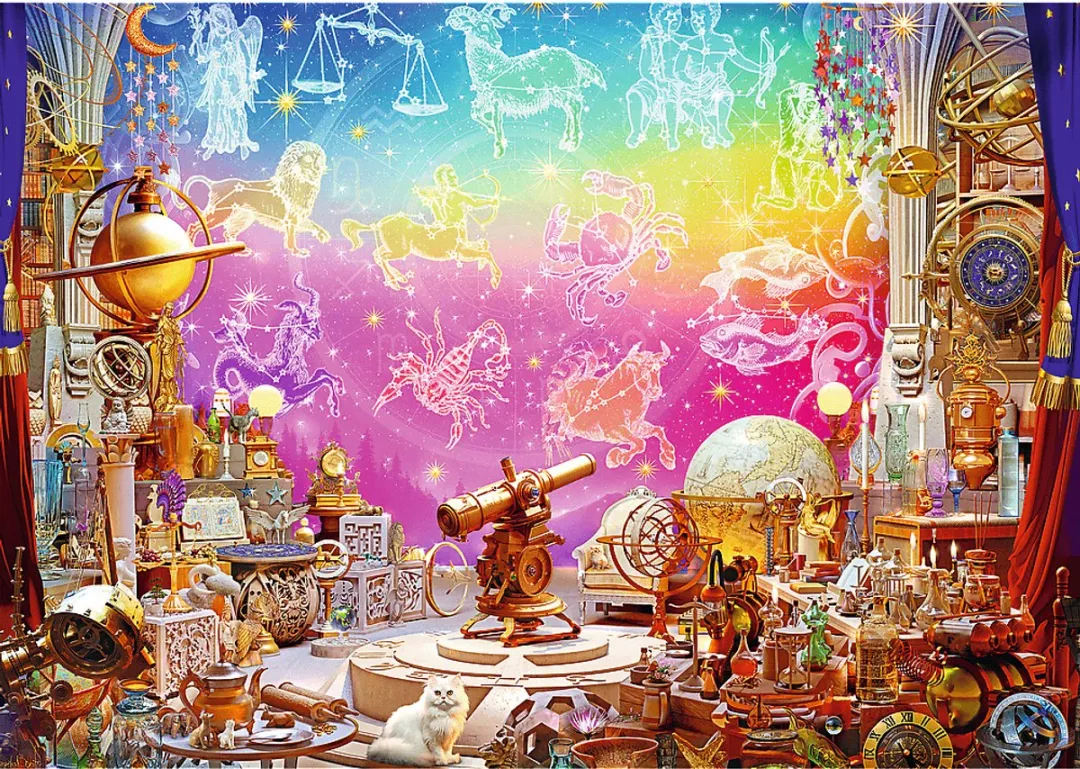 Trefl Cosmos en Kristallen Legpuzzel 2500 Stuks - Multicolor