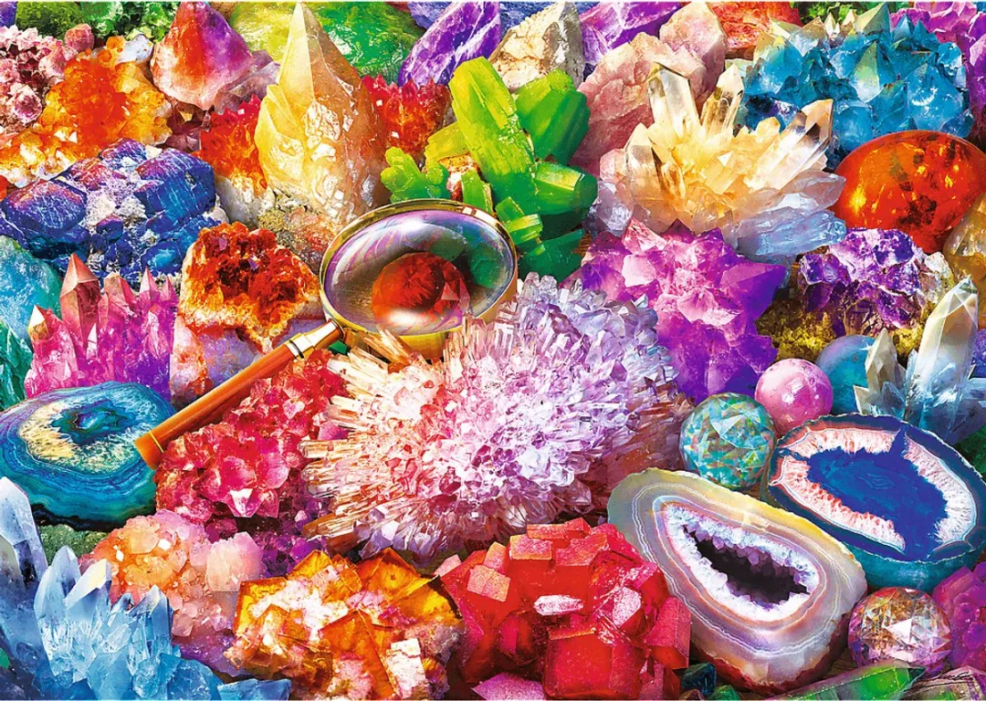 Trefl Cosmos en Kristallen Legpuzzel 2500 Stuks - Multicolor