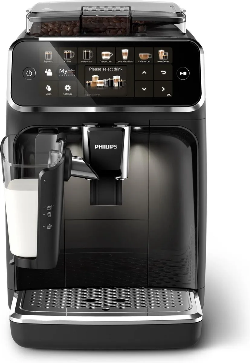 Philips LatteGo 5400 serie EP5441/50 - Espressomachine - Zwart/RVS