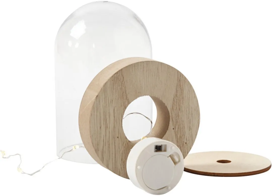 Creativ Company LED Lichtslinger 27cm - Zilver
