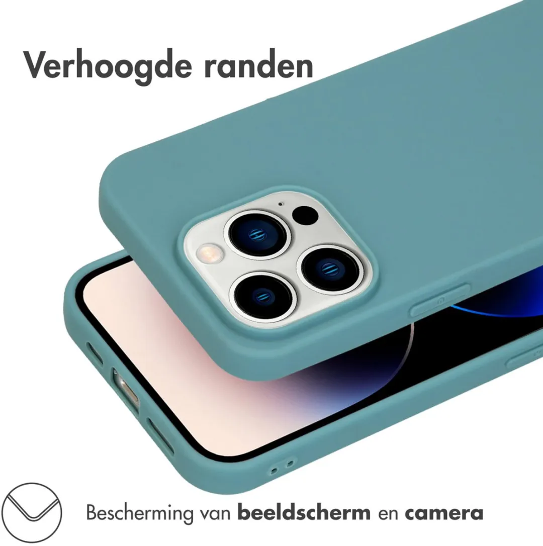 imoshion Hoesje iPhone 14 Pro - Donkergroen