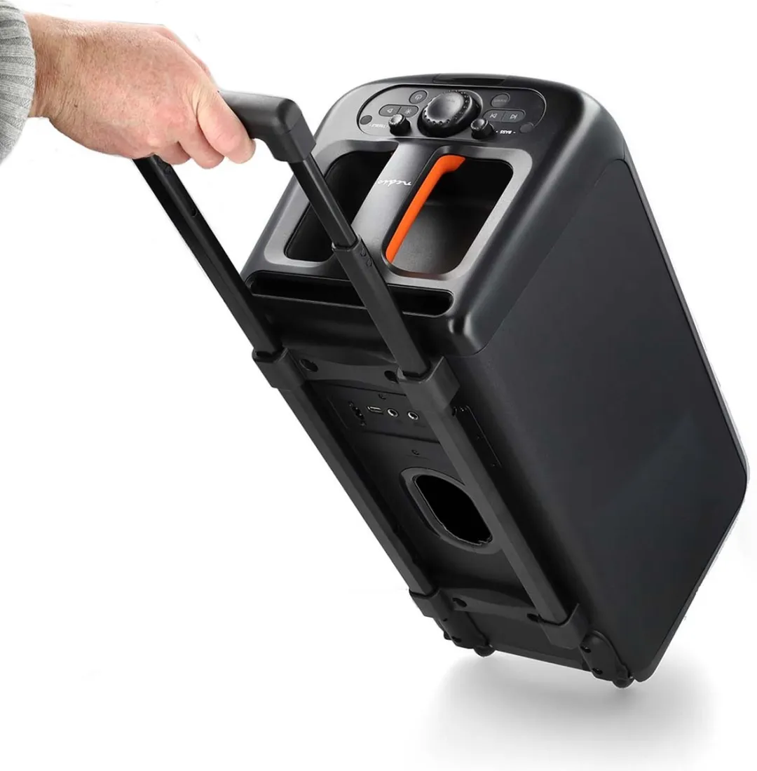 Nedis SPPT2480 Bluetooth Party Speaker 240W - Oranje/Zwart