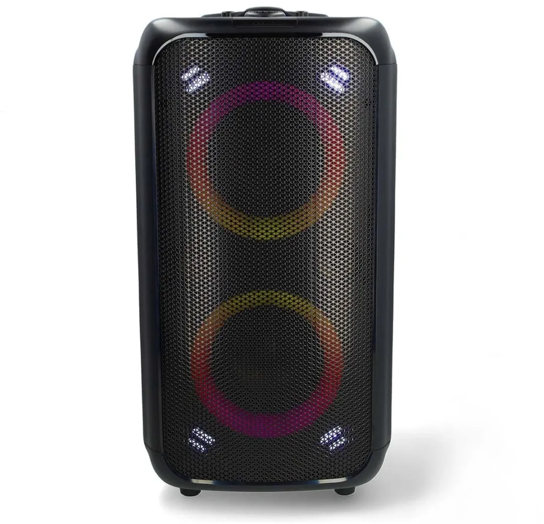 Nedis SPPT2480 Bluetooth Party Speaker 240W - Oranje/Zwart