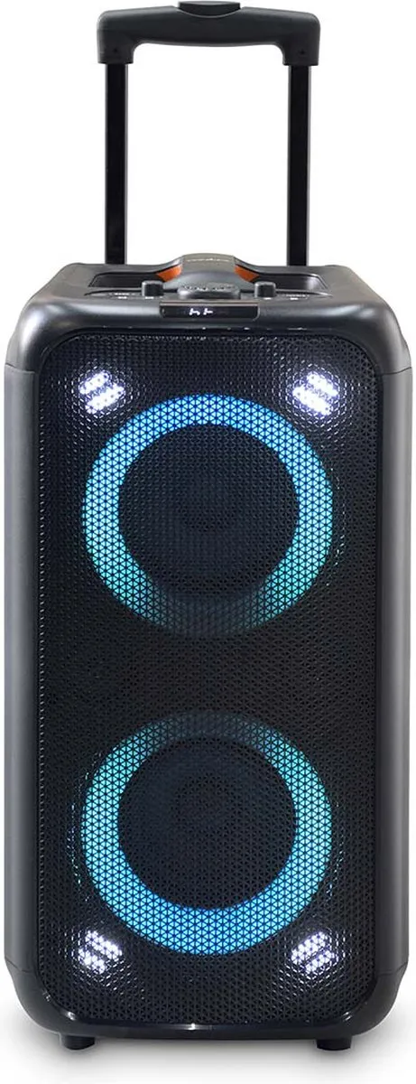 Nedis SPPT2480 Bluetooth Party Speaker 240W - Oranje/Zwart