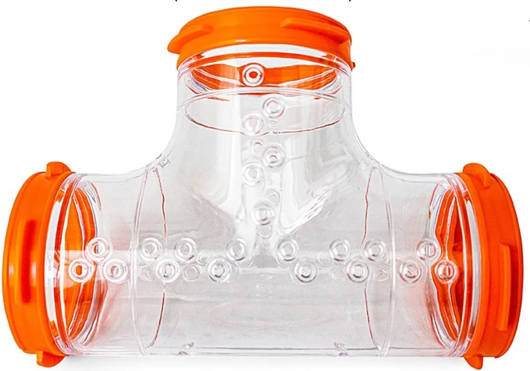 Ferplast Tunnel T-Stuk FPI 4814 Dierenverblijf - Ø6x14x10cm - Assorti