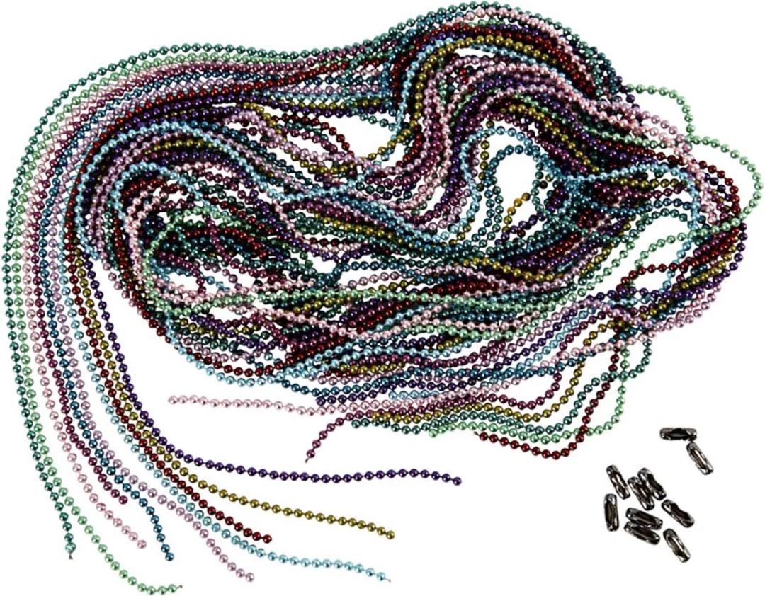 Creativ Company Balletjesketting Set 10x80cm - Multicolor
