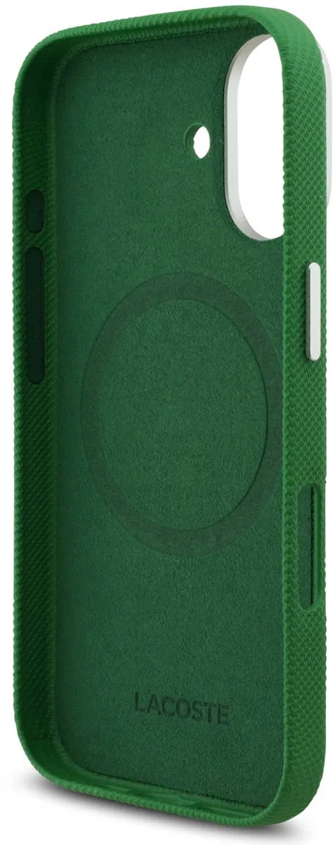 Lacoste Back Cover Case iPhone 17 - Estragon Groen - MagSafe - afbeelding 6 van 6