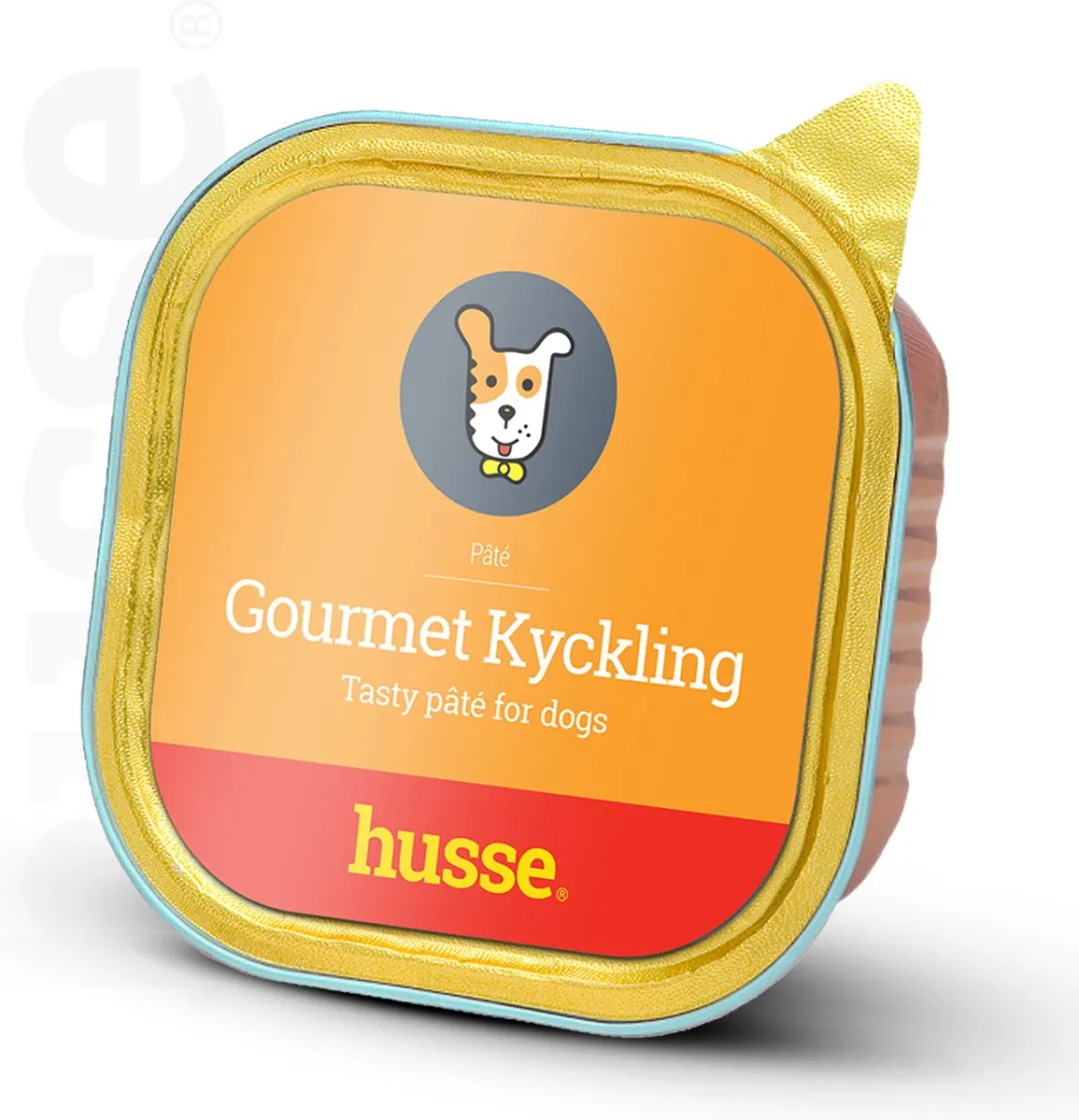 Husse Gourmet Kyckling Hondenvoer Nat 6x300g