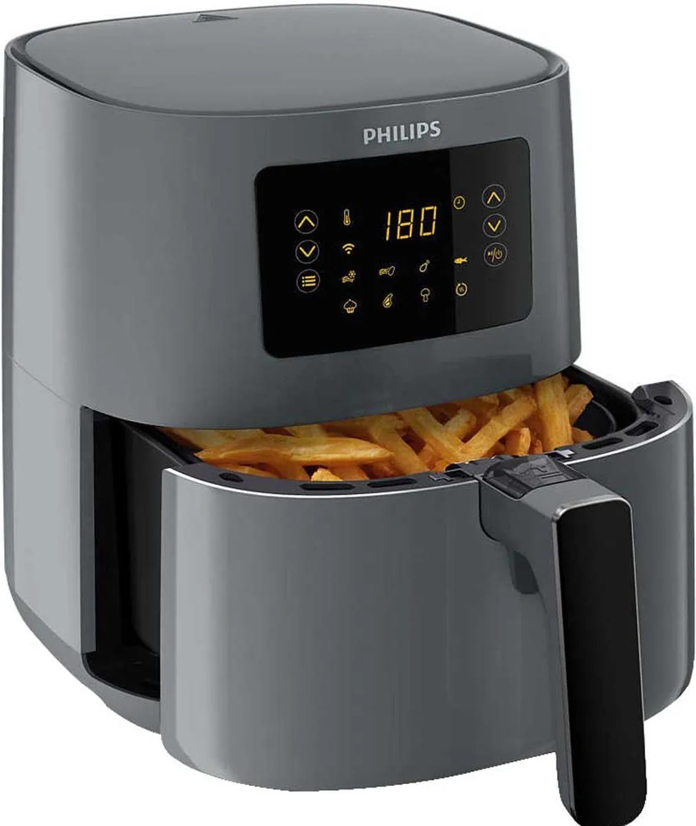 Philips Airfryer Connected 5000 HD9255/60 - 1400W - 4.1L - Blauw