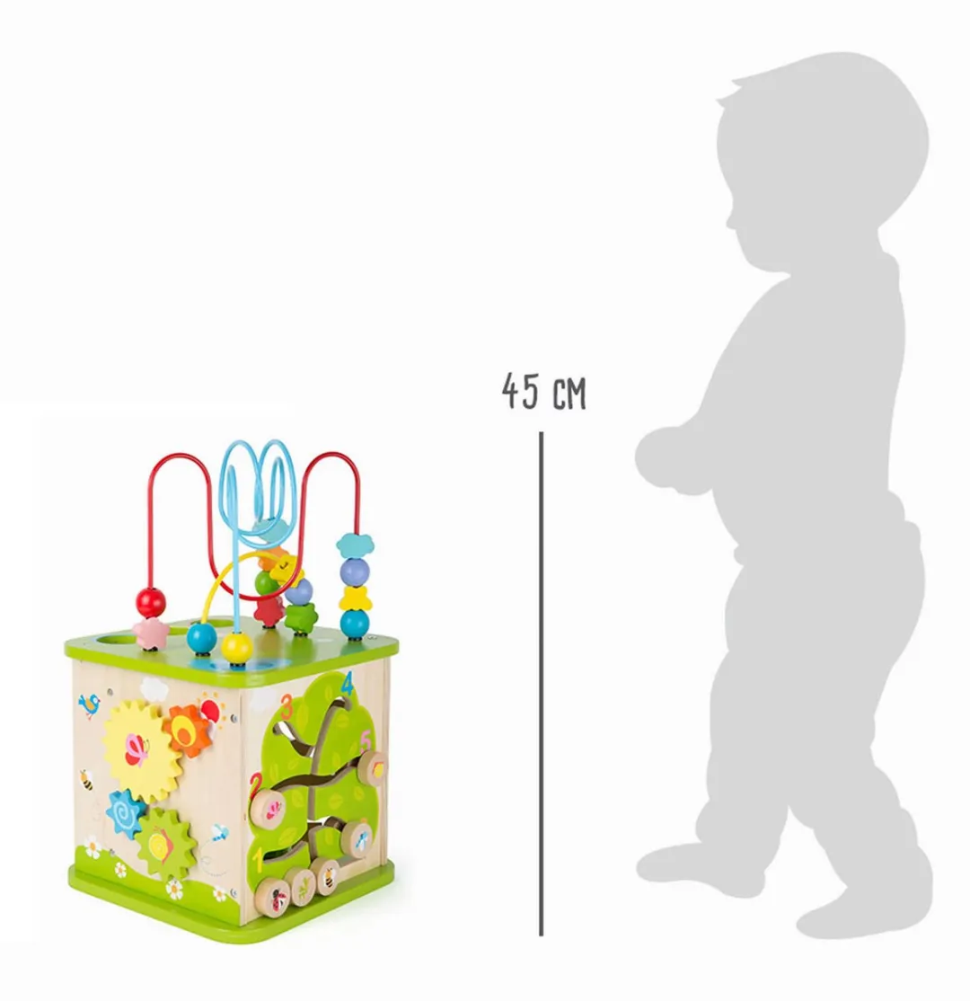 Small Foot Houten Activiteitenkubus 10605 - Multicolor