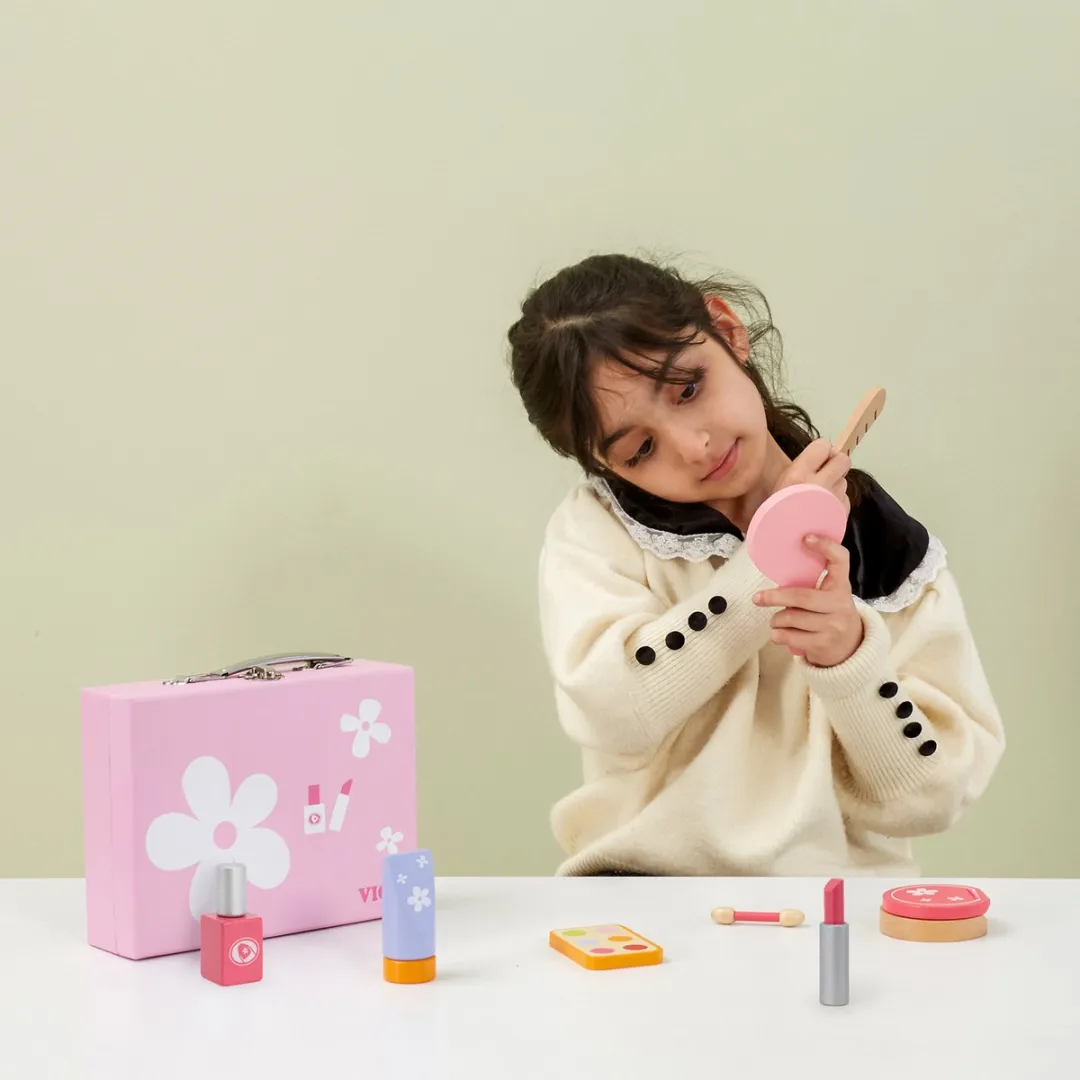 Viga Toys Make-up Koffer 8-delig - Basis