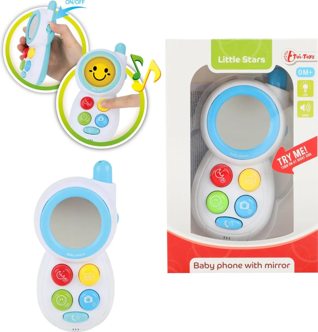 Toi-Toys Babytelefoon Junior 13cm