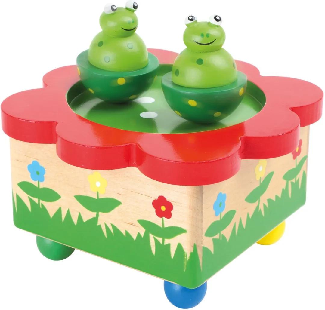 Small Foot Houten Muziekdoos Kikker 7541