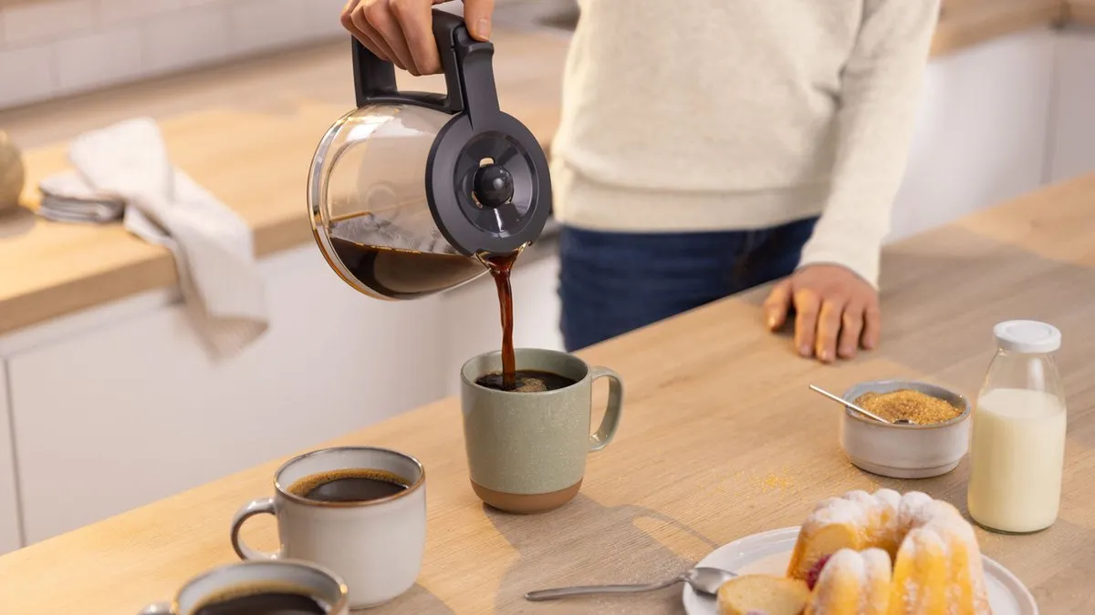 Bosch TKA3M134 MyMoment Koffiezetapparaat - 12 Kopjes - 1,4L - Rood - afbeelding 6 van 6