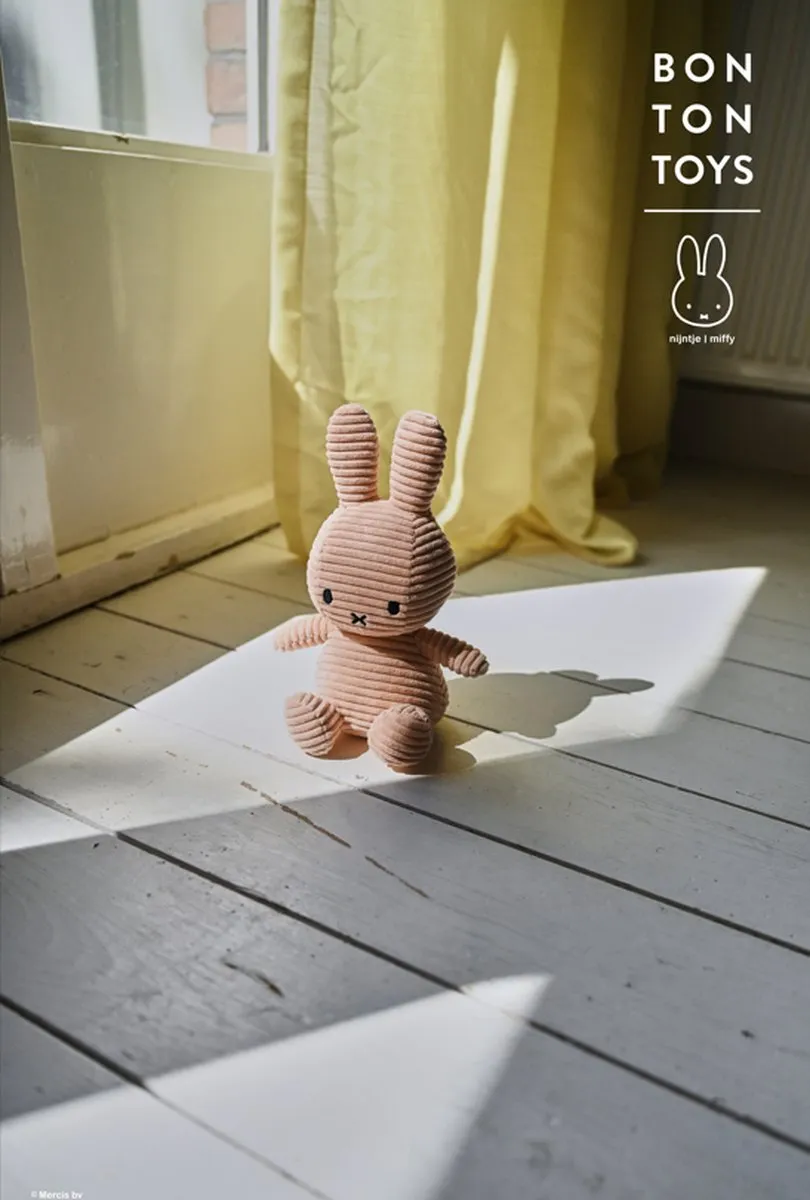 Bon Ton Toys Nijntje Corduroy Beige - 23 cm