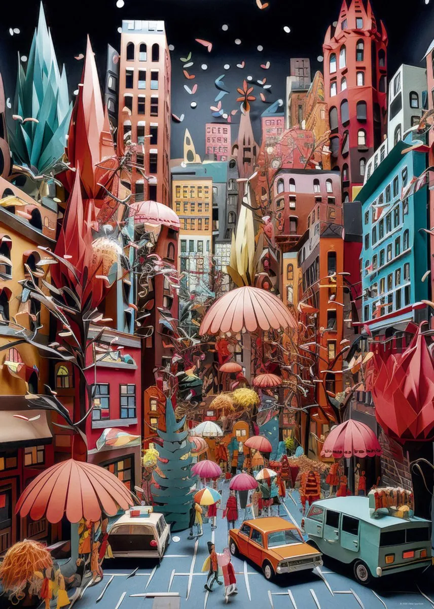 Heye Puzzel Canyon 1000 Stukjes - Multicolor
