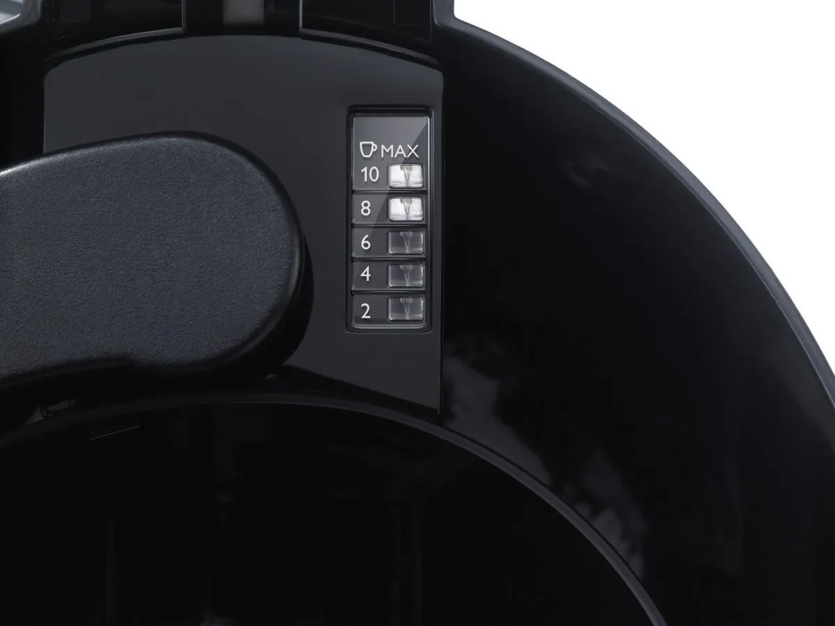 Philips Daily HD7462/20 Koffiezetapparaat 15 Kopjes - 1,2L - Zwart/Zilver