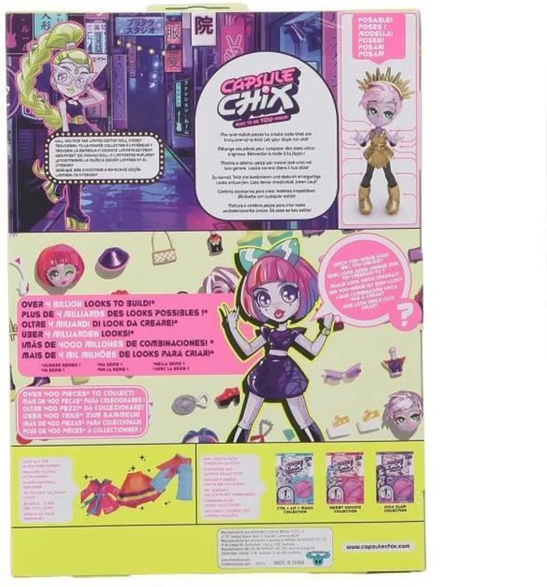 Moose Toys Capsule Chix Ram Rock Fashionpop - Assorti