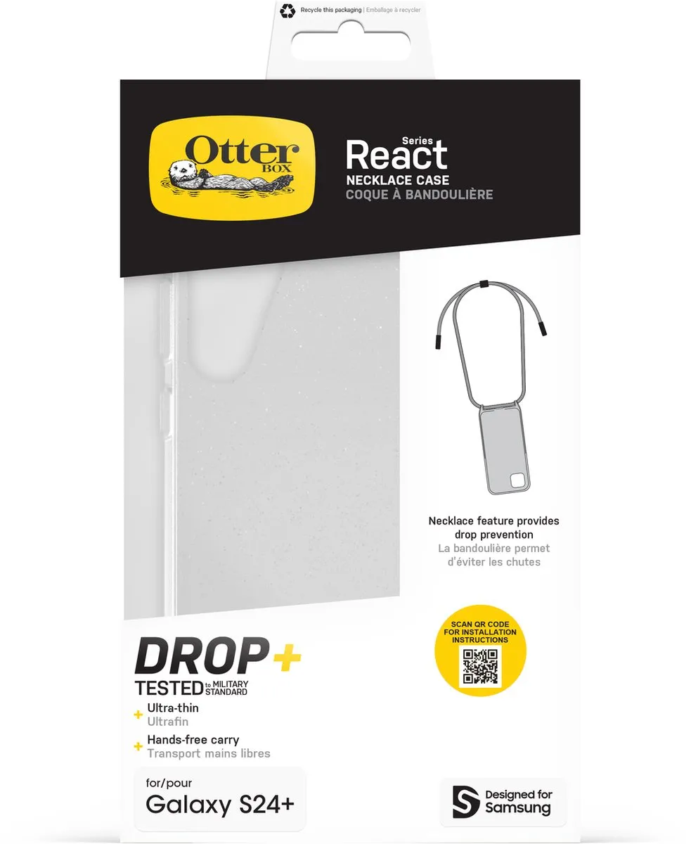 OtterBox React Necklace 77-94742 - Samsung Galaxy S24 Plus - Transparant