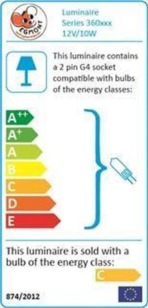Heico - Lamp Liggend - Hertje - Bambi - Hert
