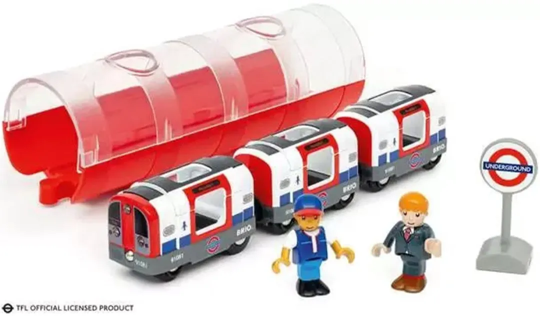 Brio Metro van Londen Treinset - 7-delig Multicolor - afbeelding 6 van 6