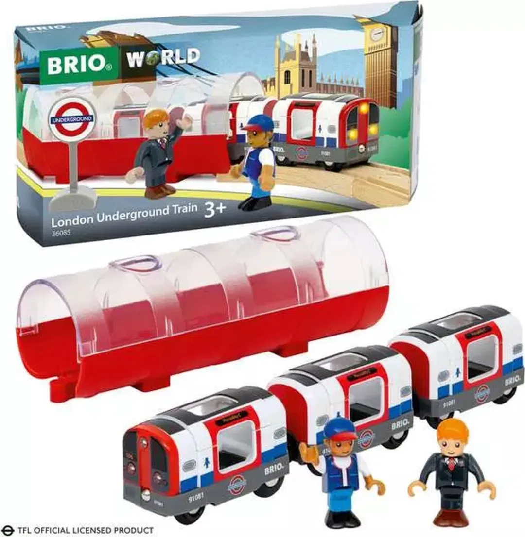 Brio Metro van Londen Treinset - 7-delig Multicolor