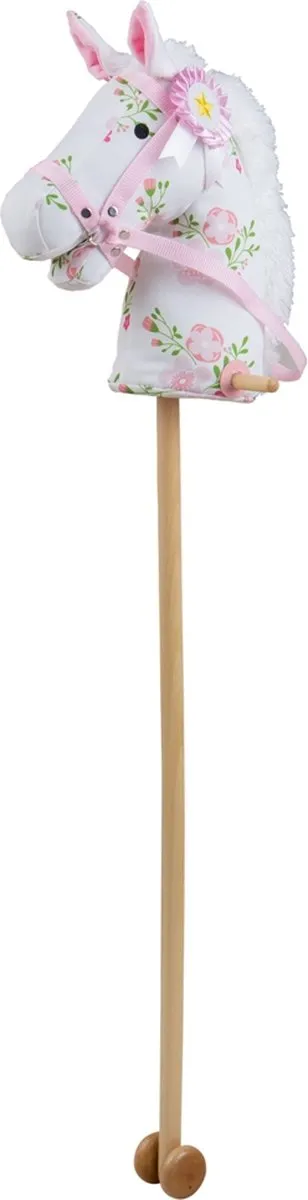 BIGJIGS Klassiek Stokpaard Bloemen