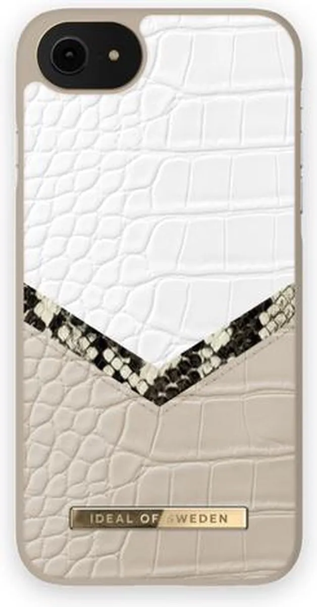 iDeal of Sweden Atelier Case iPhone 8/7/6/6s/SE - Dusty Cream Python