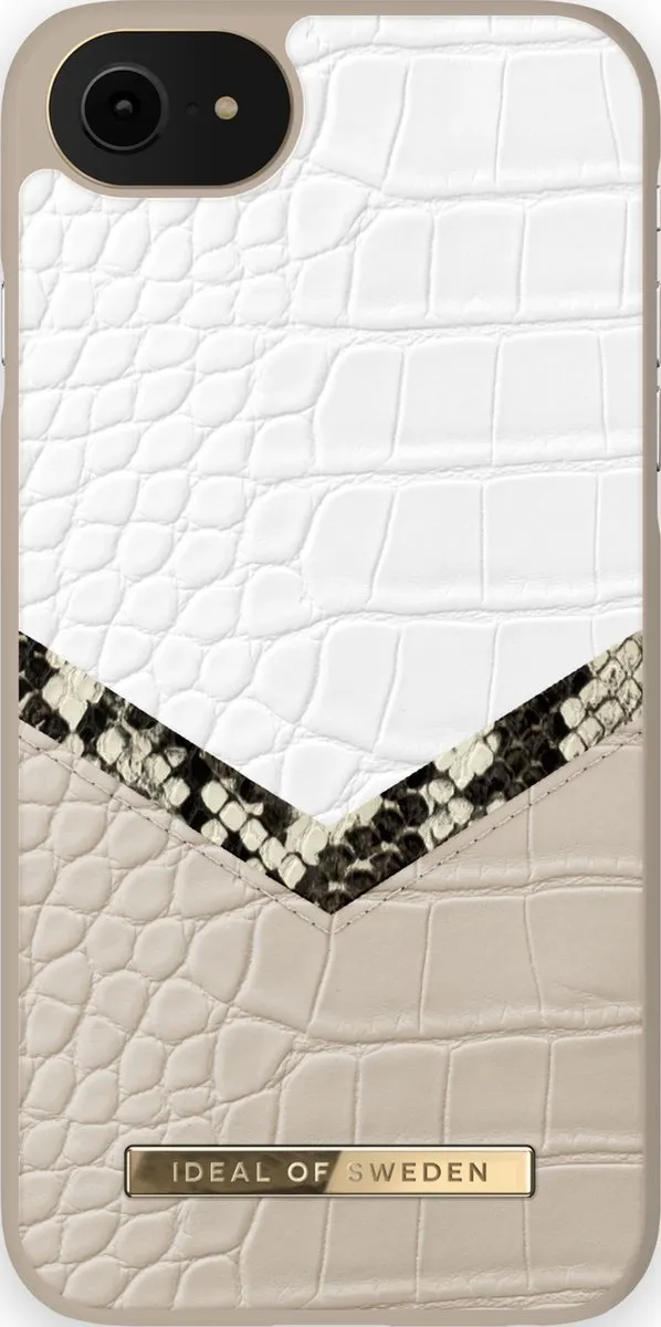 iDeal of Sweden Atelier Case iPhone 8/7/6/6s/SE - Dusty Cream Python
