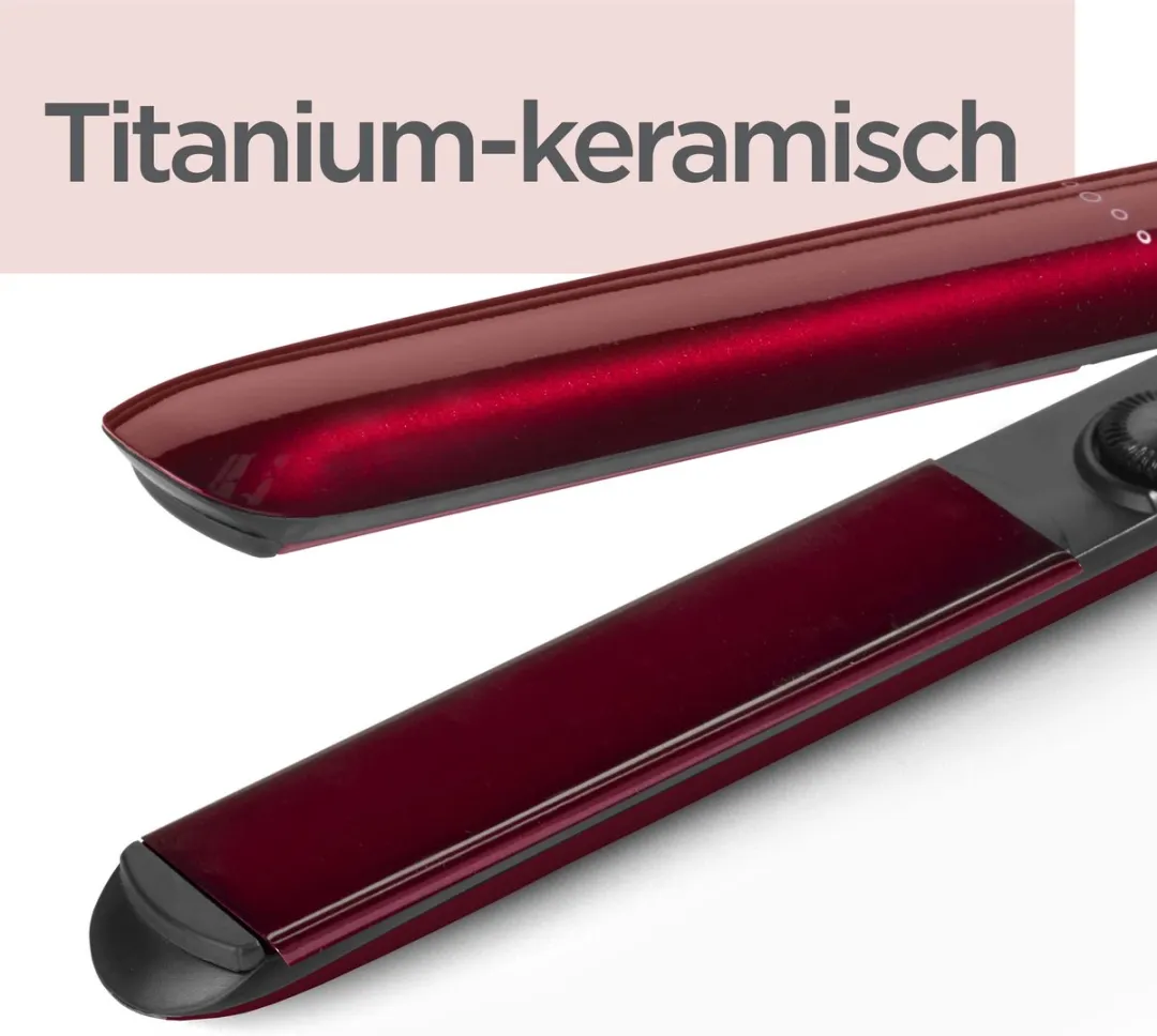 Babyliss Inspired ST212PE Stijltang - 13 standen - Rood