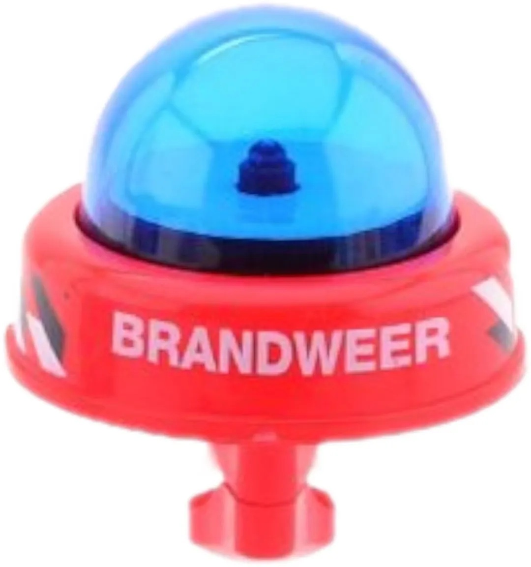 Johntoy Brandweer Sirene Kinderfiets Jongens - Rood/Wit
