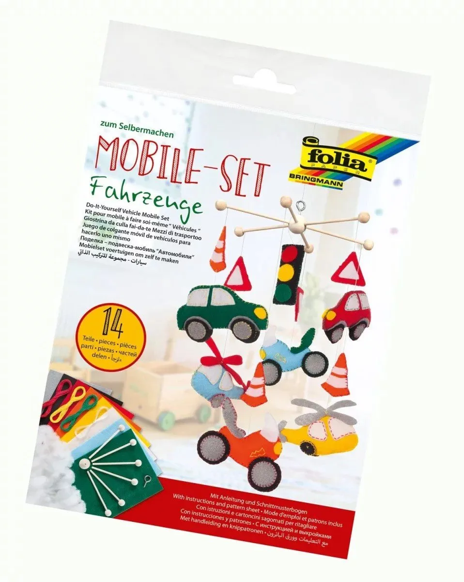 Folia Knutselset Mobiel Voertuig 14-delig - Multicolor - afbeelding 2 van 5