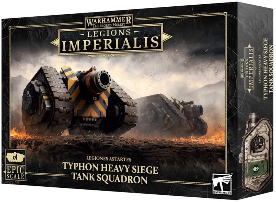 Warhammer The Horus Heresy Typhon Heavy Siege Tank Squadron 03-90