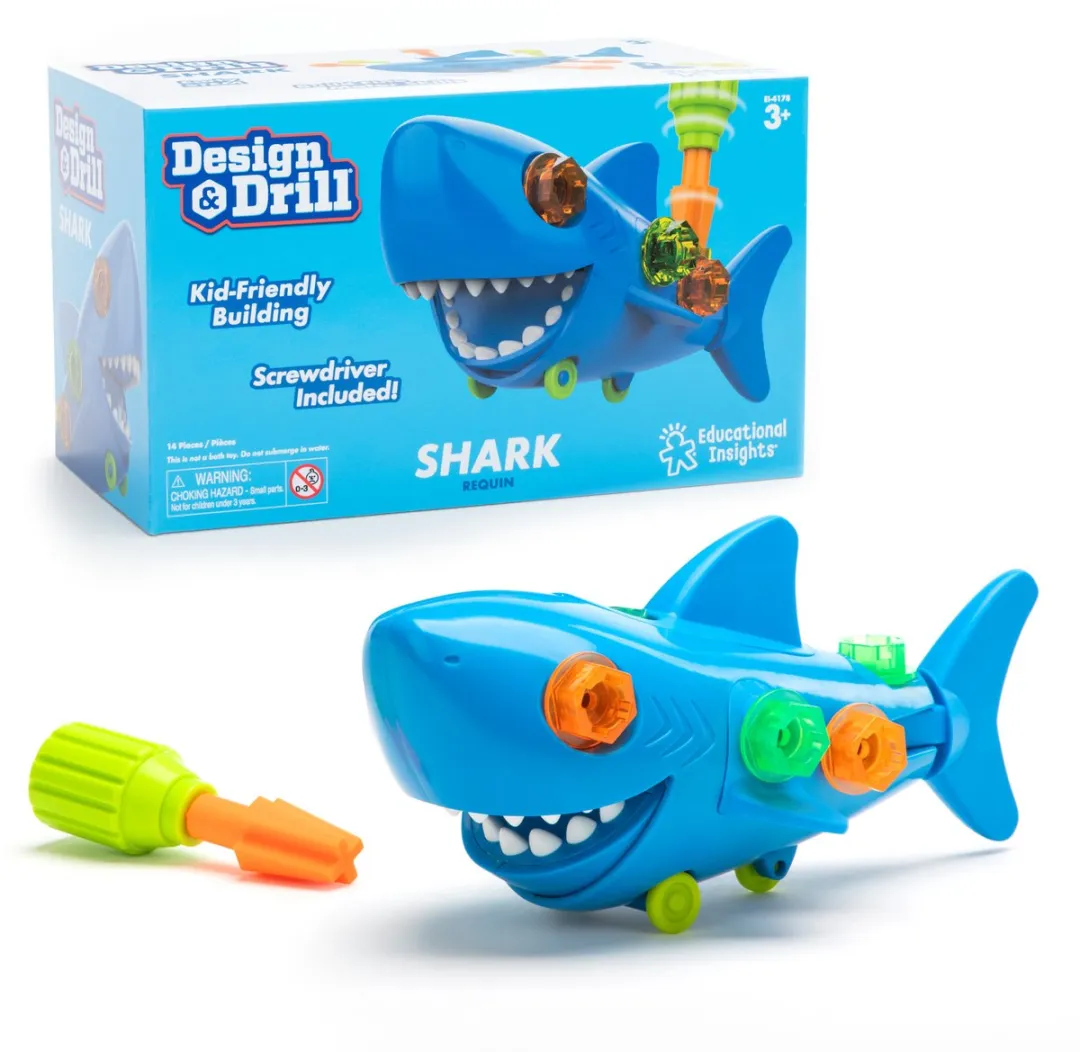 Learning Resources Design & Drill Shark Techniekset 950EI4178