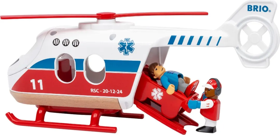 BRIO World Reddingshelikopter 36002 - Multikleur