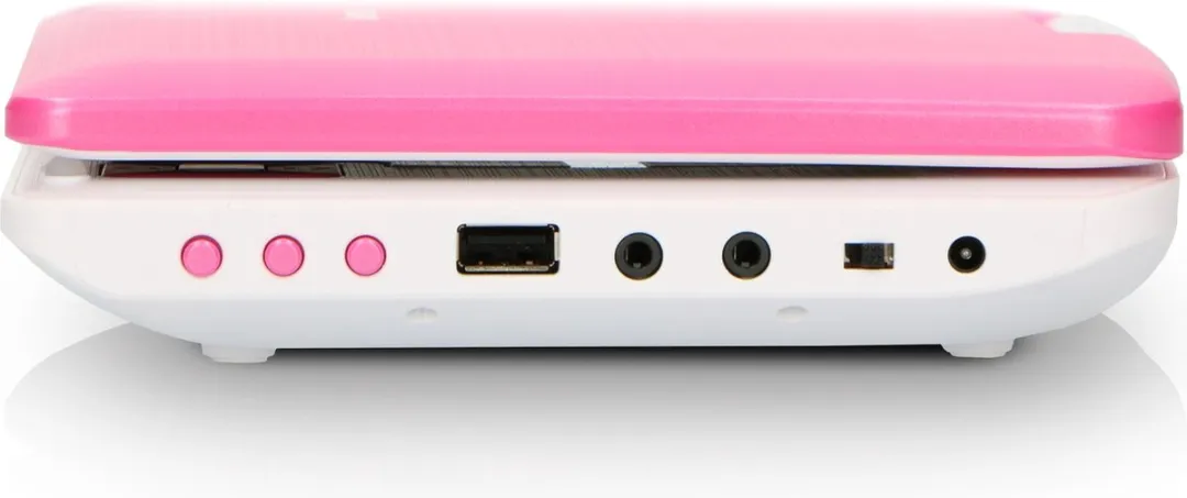 Lenco DVP-920PK Draagbare DVD-speler - Roze/Zwart