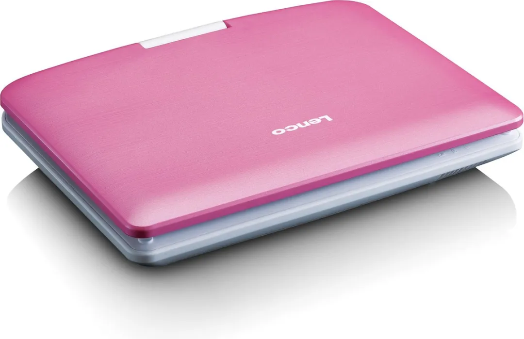 Lenco DVP-920PK Draagbare DVD-speler - Roze/Zwart