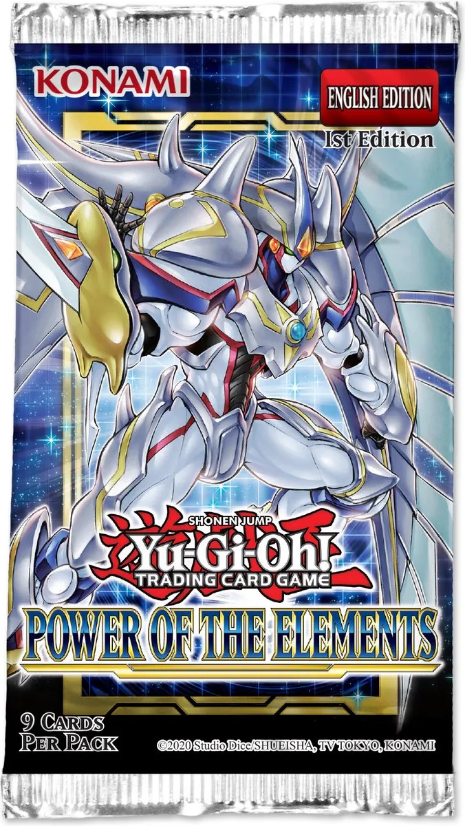 Yu-Gi-Oh! Power Of The Elements Booster Pack KDE YU497